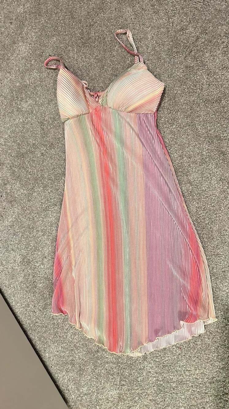 No Boundaries Pleated Babydoll Dress Size XXS 00